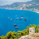 Praias de areia dourada na Riviera de Antalya
